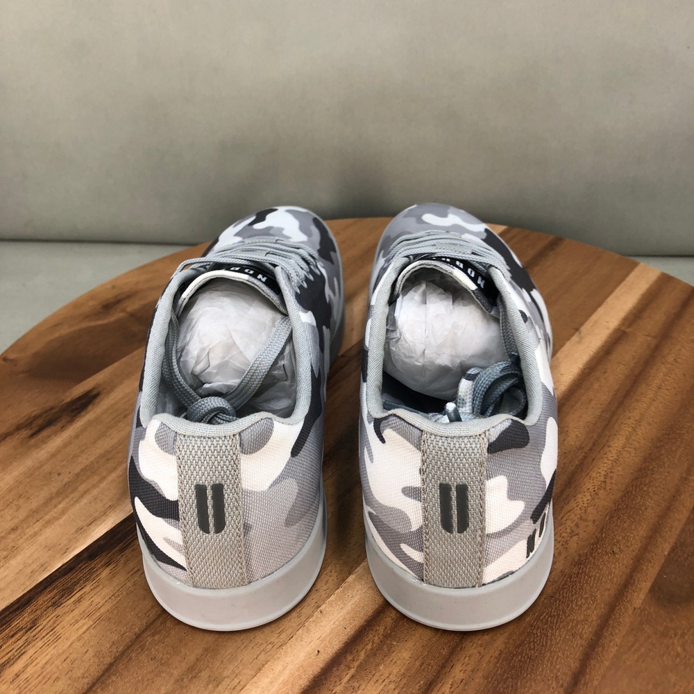 NOBULL Gray White Camo Canvas Sneakers - Picture 4 of 14